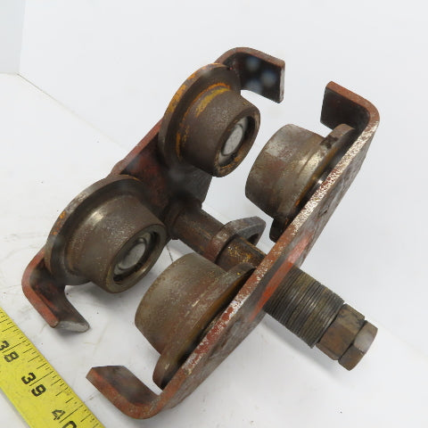 CM 663 1/2 Ton (1000lb) Manual Push-Pull Hoist Trolley 2-1/2 to 5" Beam