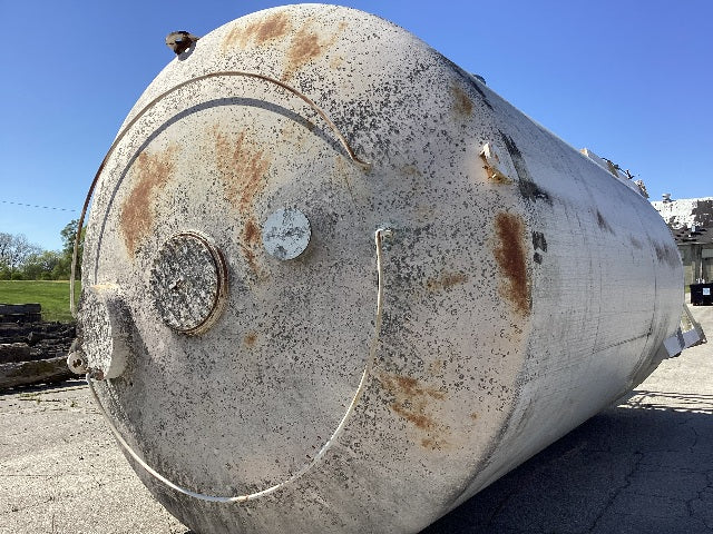 Liquid Nitrogen Double Wall Steel Vertical Tank Approx 20,000 Gallon