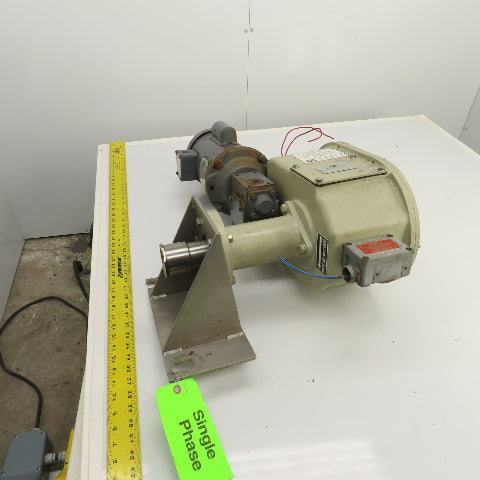 InterSystems IS-XT3055 2" Stainless Line Sampler 1/3HP 115/230V 1PH
