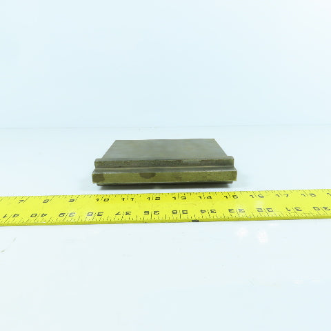 6" Press Brake 90° Forming Angle Die Block 1/2" Tang 5-1/2" High 5/8" Thick