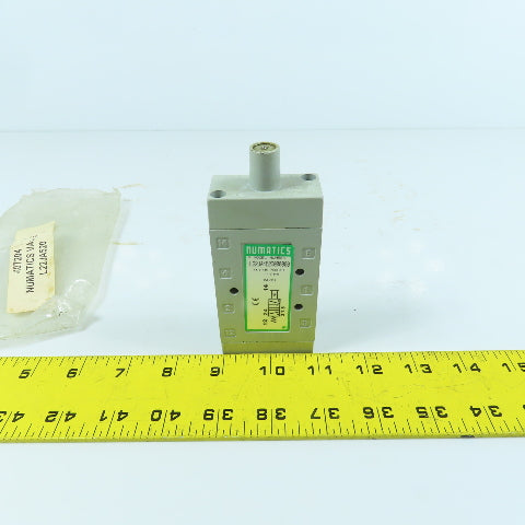 Numatics L22JA4520 2 Position Single Air Pilot Directional Valve 1/4" NPT 145PSI