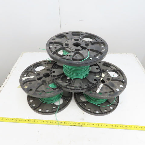 Cerro Vinylon Green 14AGW 600V Stranded Wire THWN / THHN (3) Spools 210' Total