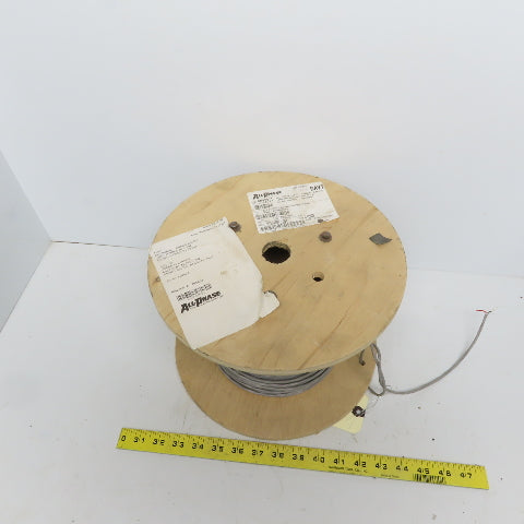 Lake Cable 18AWG 2/C Gray Shielded Communication Cable CL3P EPI CMP 370'