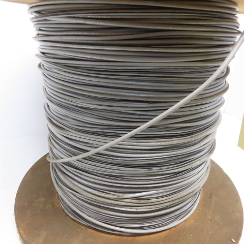 12 AWG Wire Gray Primary Stranded Power Cable AC/DC 1300'
