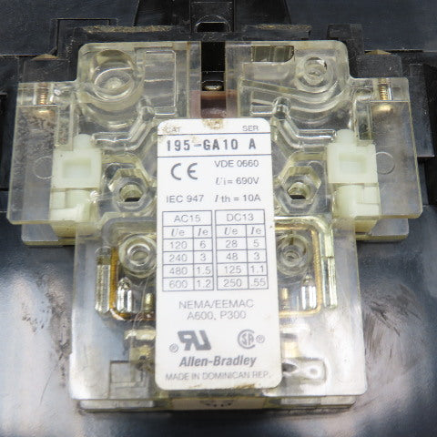 Allen Bradley 100-A75*N3 600V 75A 60Hp MAX Contactor 110/120V Coil