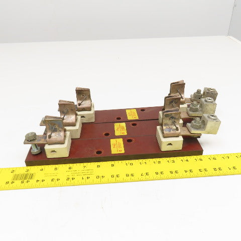 Siba 61 014 01 200A 600V Fuse Holder Class RK5 Blade Cartridge Style Lot Of 3