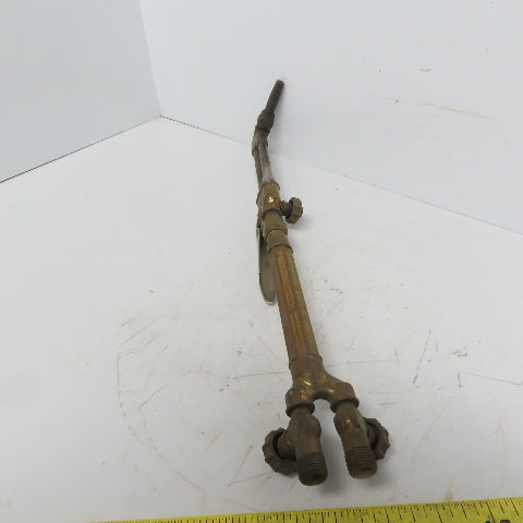 Vickers 100C Cutting Welding Brazing Torch Handle Body W/Cutting Head