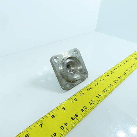 1" NPT To 2-1/2" Flanged Stainless Steel Adapter