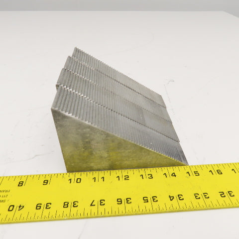 Teco 40206 3-1/2" x 5-5/8" Aluminum Step Block 1-1/2" Thick Lot Of 4