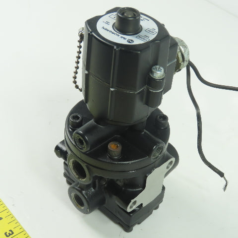 Norgren F1012C-P1 1/4" NPT Pneumatic Poppet Solenoid Valve 120V 50/60Hz 150PSI