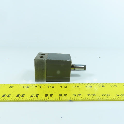 Fabco Double Acting Pneumatic Air Cylinder 3/8" Stroke 1-5/8" Bore 5/8" Rod