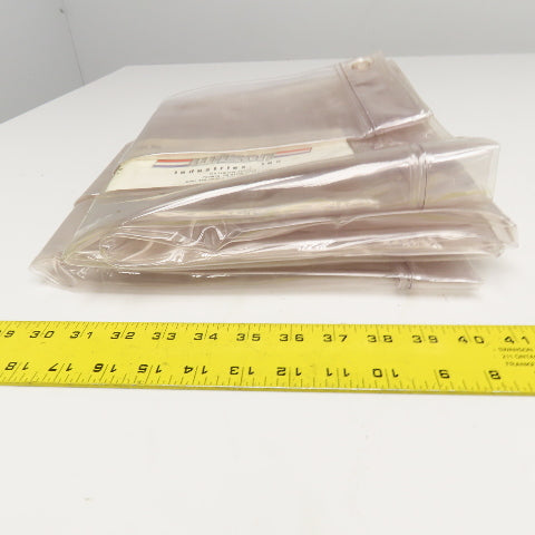 Wilson Industries 6' x 6' Clear Vinyl Curtain