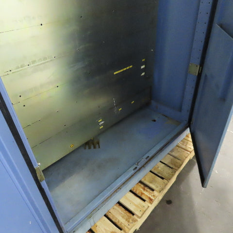 82" x 47" x 24" Free Standing Double Sided Electrical Enclosure W/ Disconnect