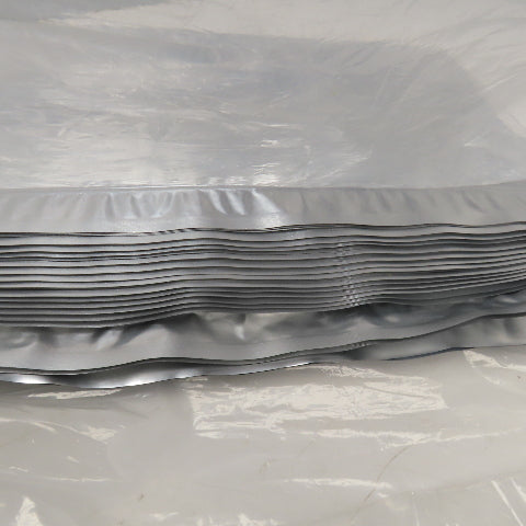 30" x 20" 7 Mil 5 Gal Mylar Heat Seal Open Bottom Storage Bags Lot Of 25