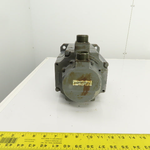 Mitsubishi HA100NC-S AC Servo Motor 35mm Shaft 2.0KW 2000RPM W/Encoder