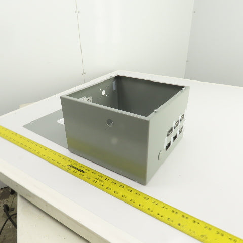 Saginaw 12 x 12" x 8" Type 1 Screw Cover Electrical Enclosure Junction Box