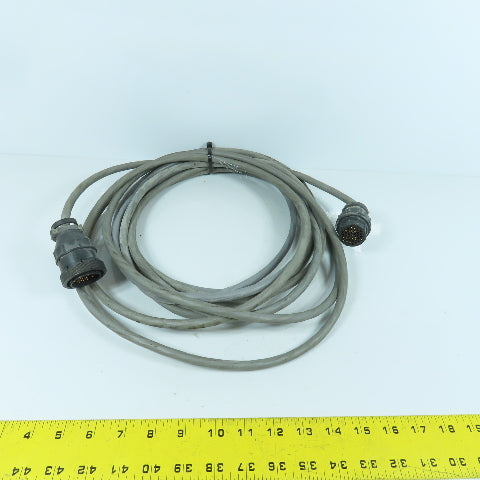 Alpha Wire 1181/25C Communication & Control Cable 25C/22AWG 20' L Male x Female