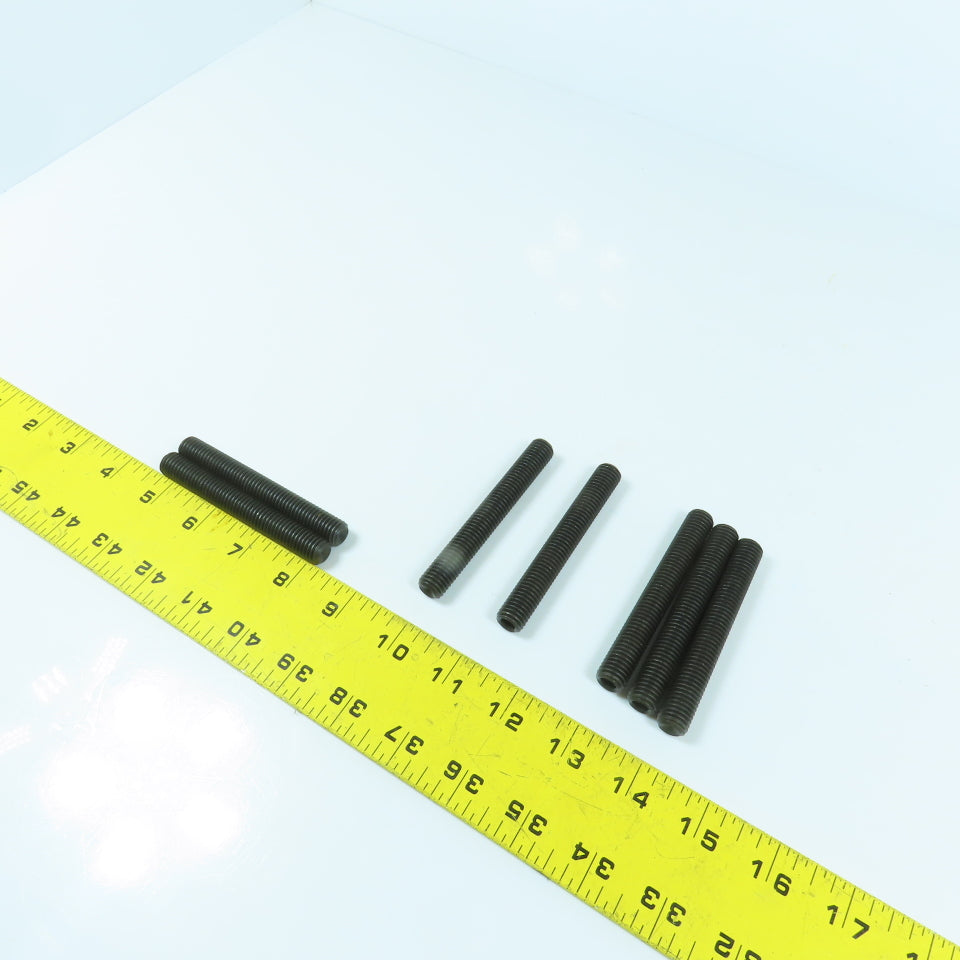 M12-1.75 x 90mm L Cup Point Socket Head Set Screw Lot Of 7