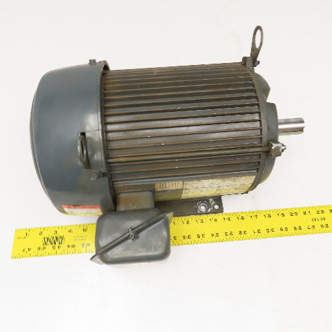 US Electric U3E2D 3Hp 765RPM AC Motor 208-230/460V 3Ph 182T Frame