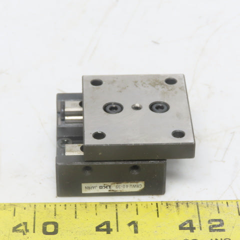IKO CRWU40-35 Linear Slide Crossed Roller Way Unit L=35 W=40 H=21 Stroke 18mm