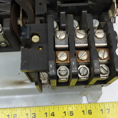 General Electric CR309T0**AEA Size 2 Reversing Contactor 600VAC 20Hp 120V Coil