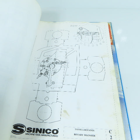 Sinico SIN-O-MATIC Automatic Transfer Machine User's Manual TR60/2-550