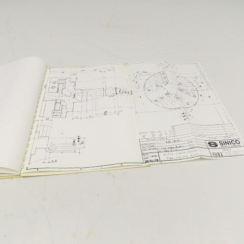 Sinico SIN-O-Matic TR110/2-350 Tooling Reference Manual 095/1029/N 1998