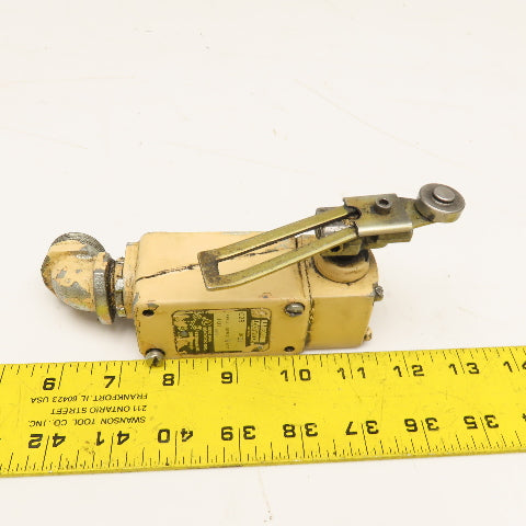 R.B Denison C2B JK01 Loxswitch 600V Can Roller Rocker Arm Limit Switch