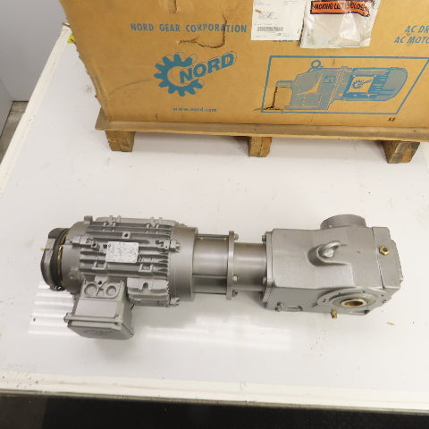 Nord L/4 CUS BRE20 HL 41.65:1 Ratio Gear Reducer 3HP 41RPM 4611 Torq W/ Brake