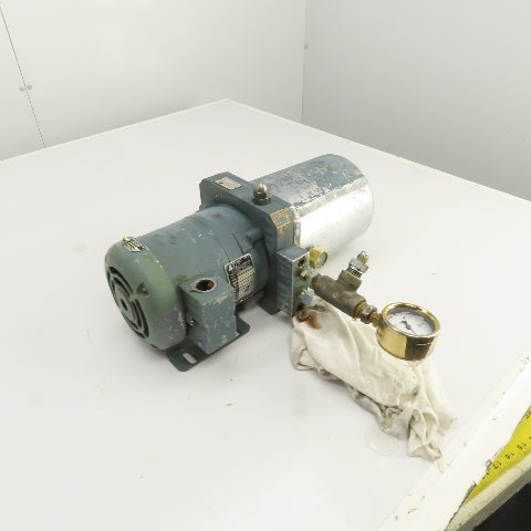 Delta Power 3/4HP Hydraulic Pump Unit 1725RPM 230/460V 3PH W/ Model B2 Pump
