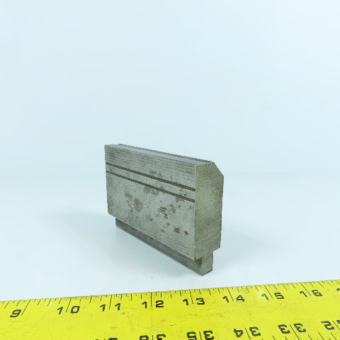 4-5/8" 30° Hemming Press Brake Die Block 1/2" Tang 2-3/4" H x 1-1/8" Thick