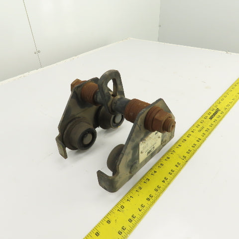 CM Series 633 1/2 Ton Push/Pull Ball Bearing Hoist Beam Trolley 2-1/2"-6-1/4"