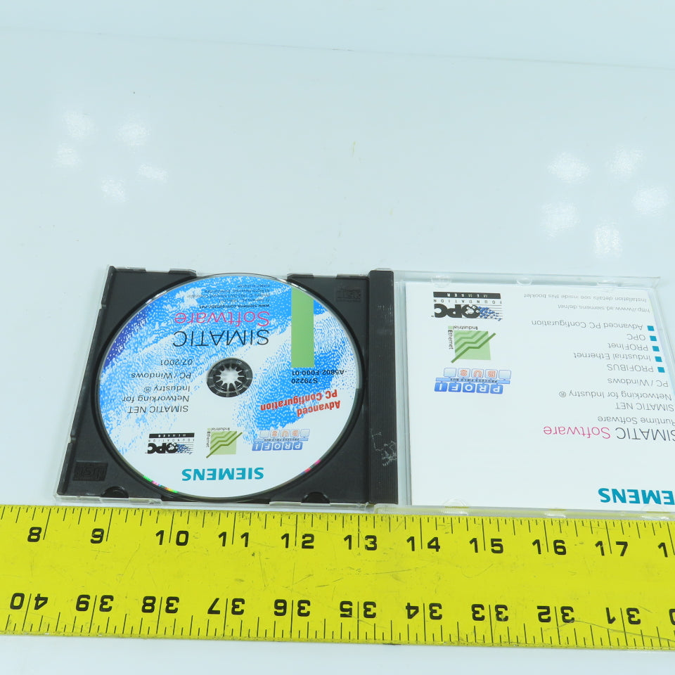 Siemens S79220 A5802-F000-01 Simatic Software Networking For Industry PC/Windows