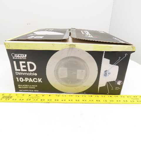 Feit 1232454 CELEDR6/927/10 120V LED Dimmable Recessed Light Retrofit Case Of 10