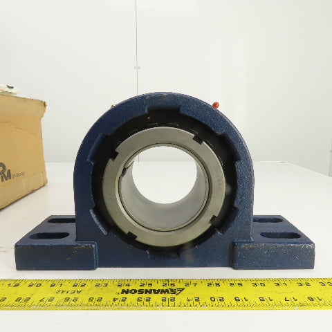 QM TA Series Blue Brute 4-Bolt Pillow Block Bearing Unit 3-15/16" Bore W/HA2322