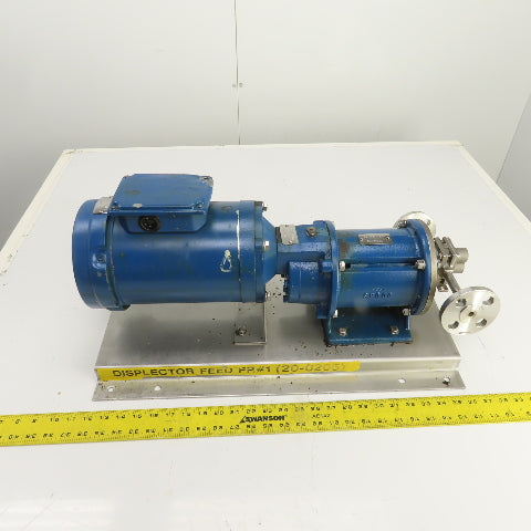 Liquiflo SP000 1HP Stainless Steel Displector Feed Pump 230/460V 3PH 1725RPM