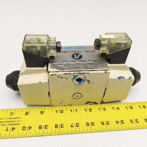 Vickers DG4S4 013C U B 60 Hydraulic Single Solenoid Directional Valve 110V