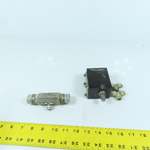 Gemini 3/4 76M-6-RT-6 3/4" Stainless Ball Valve & Pneumatic Actuator "Repair"