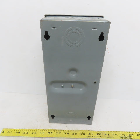 Square D QO2100BN Circuit Breaker Enclosure 100A 120/240V Single Phase 3W