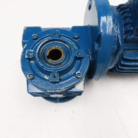 ISGEV AS63B4 28:1 Ratio 57RPM Output Gear Motor 0.22kW 440YV 60Hz