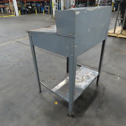 35" x 30" x 43" Working Height Standing Work Station Foreman Shop Desk