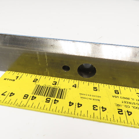 1" Wide V-Roller Guide Rail 48" OAL