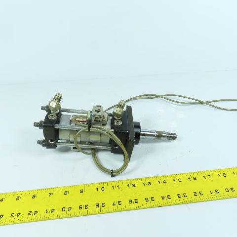SMC CHDAF40-35-69L-X Hydraulic Cylinder 40mm Bore 35mm Stroke W/ Sensors