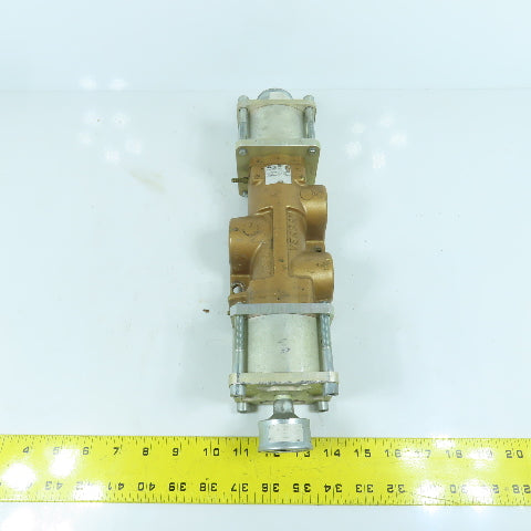 Versa VWW-3701-12-31 3-Way Pneumatic Directional Brass Valve 0-150PSI 14.9 Cv