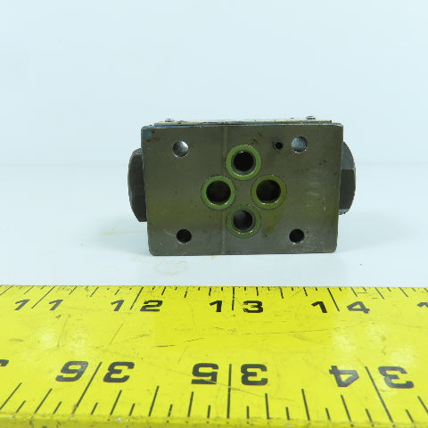 Bosch FB1 PDHM 101 C50 9 810 161 171 Hydraulic Flow Control Valve Block