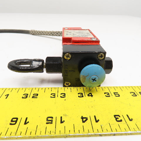 Honeywell CLSB4A 600VAC 300VDC Cable Pull Emergency Stop Switch
