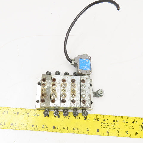 DropsA SMX35 Modular Lubrication Divider Valve Block Assembly