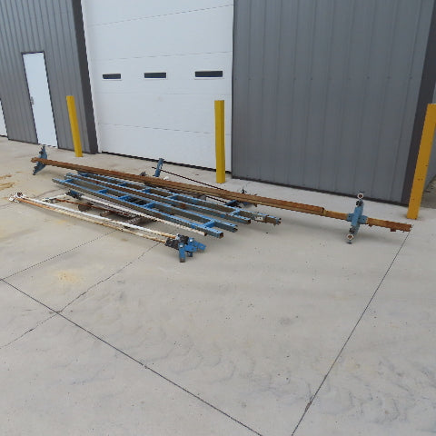 Gorbel 250LB Ceiling Mount Bridge Crane 212" Bridge 138" Run 11' Travel W/Hanger