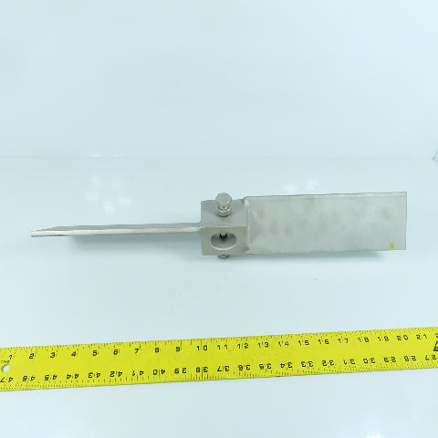 19-5/8" Two-Blade Cast Aluminum Mixer Paddle Impeller Agitator 1-3/8" Bore