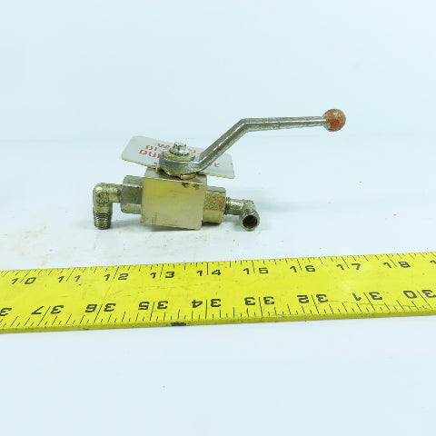 GE2 2111AB G 1/4" Manual High Pressure Ball Valve